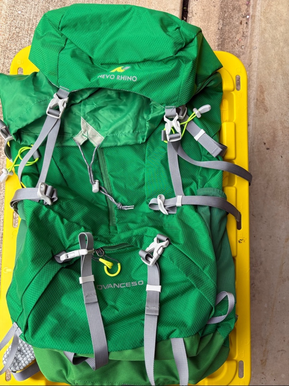 Nevo Rhino Green Hiking Backpack